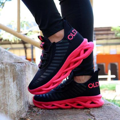 Imagem de Kit 3 Tênis Feminino Para Academia Caminhada Confortável Casual Barato Dia a Dia