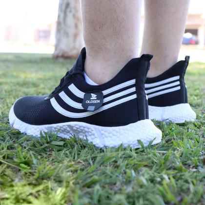 Imagem de Kit 3 Tênis Masculino Esportivo Corrida Caminhada Confortável Dia A Dia