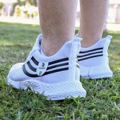 Imagem de Kit 3 Tênis Masculino Esportivo Corrida Caminhada Confortável Dia A Dia