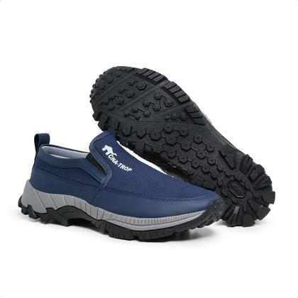 Imagem de Kit 3 Tênis Slip On Sapatilha Masculina Use Facil Casual Adventure De Trilha Resistente Envio Imedia
