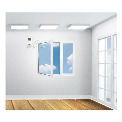 Imagem de Kit 3 Termômetro Digital Alarme Temperatura Interna Externa Imã Traseiro Gravação Sensor Th-200 Portátil