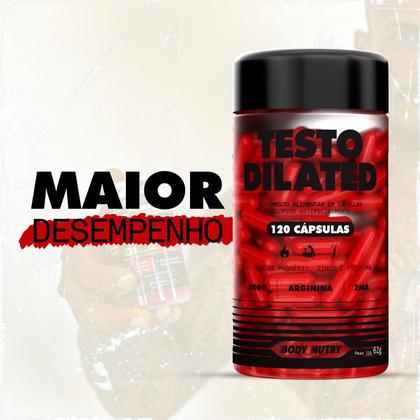 Imagem de Kit 3 Testo Dilated Body Nutry, pote 120 cápsulas cada com Vitaminas e Minerais, Boro, Arginina, Magnésio, e Vitamina B6