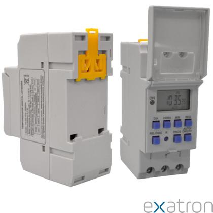 Imagem de Kit 3 Timer Temporizador Digital Industrial DIN 110v 220v Bivolt