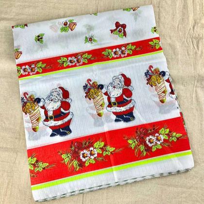 Imagem de Kit 3 Toalhas De Mesa Estampa De Natal P/ Mesa C/4 Cadeiras