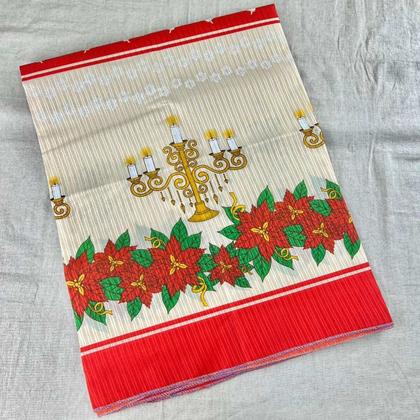 Imagem de Kit 3 Toalhas De Mesa Estampa De Natal P/ Mesa C/4 Cadeiras