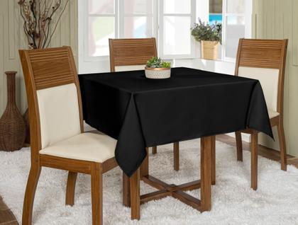 Imagem de Kit 3 Toalhas De Mesa Oxford 1,45x1,45 Quadrada Várias Cores Buffet