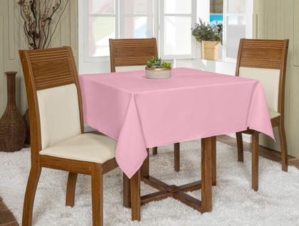 Imagem de Kit 3 Toalhas De Mesa Oxford 1,45x1,45 Quadrada Várias Cores Buffet