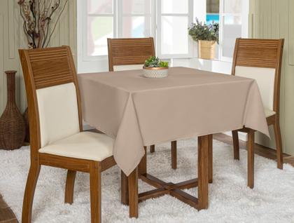 Imagem de Kit 3 Toalhas De Mesa Oxford 1,45x1,45 Quadrada Várias Cores Buffet