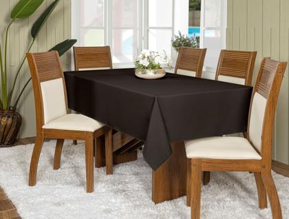 Imagem de Kit 3 Toalhas De Mesa Oxford Retangular 2,50x1,45m 8 Lugares