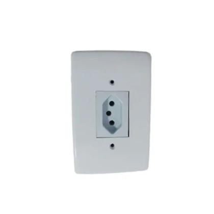 Imagem de Kit 3 Tomada 10a Bivolt 4x2 Branca Veltra