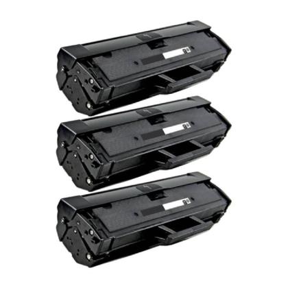 Imagem de Kit 3 Toner Compatível 105A W1105 W1105A P/ MFP135A Sem Chip