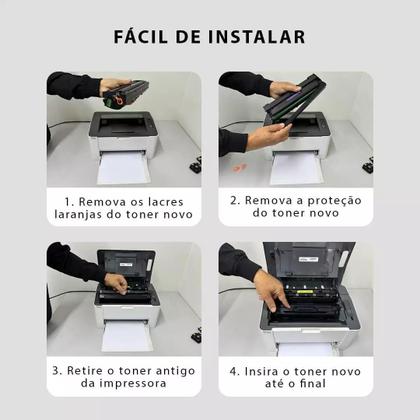 Imagem de Kit 3 Toner Compatível para W1105a 105a 107w 135a com Chip