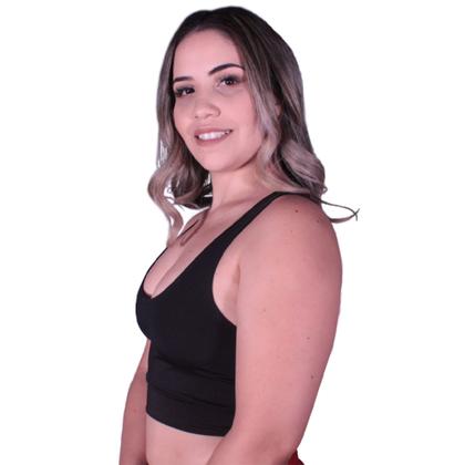 Imagem de Kit 3 Top Nadador Suplex Liso Academia Musculação Fitness