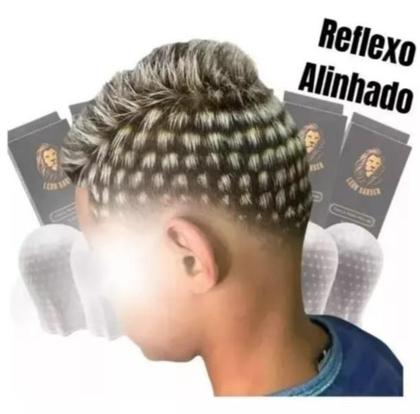 Imagem de Kit 3 Toucas Reflexo Alinhada Luzes Reflexo Anti Alérgica