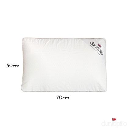 Imagem de Kit 3 Travesseiros Dunlopillo Basic Flat 100% Latex Importado