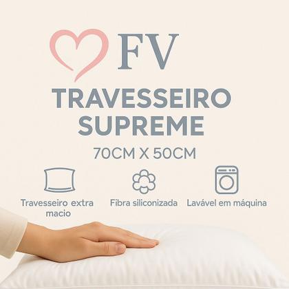 Imagem de Kit 3 Travesseiros Inteligente Fibra Importada E Antialérgica Anatomico Nasa Suporte Soft Medio Ortopedico Extra Macio