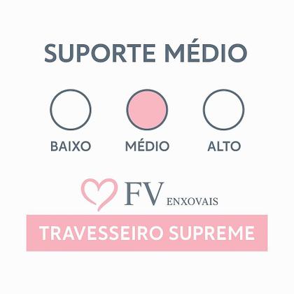 Imagem de Kit 3 Travesseiros Inteligente Fibra Importada E Antialérgica Anatomico Nasa Suporte Soft Medio Ortopedico Extra Macio