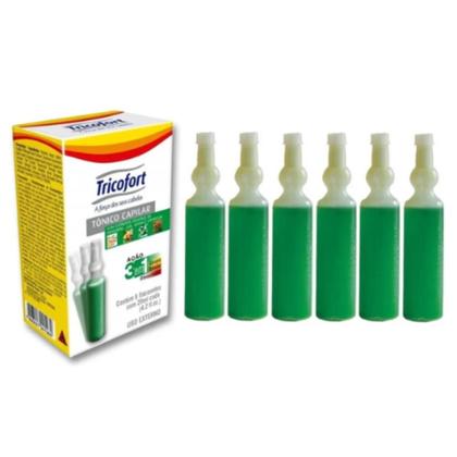Imagem de Kit 3 Tricofort Tônico Capilar Caixa C/6 Ampolas 20ml
