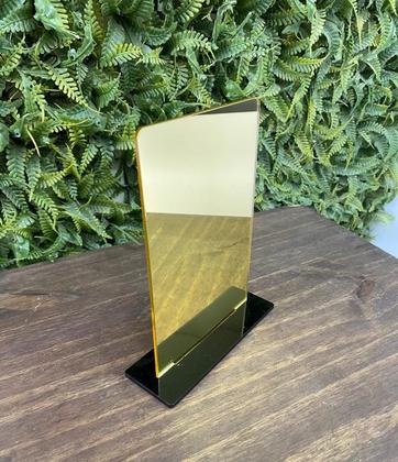 Imagem de Kit 3 Troféus - Dourado, Prata E Bronze 10x15cm C/base Preta