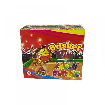 Kit 3 Tubetes Bolhaha Sabão Super Bubble com Jogo Basquete - Matoys Imagem de Kit 3 Tubetes Bolhaha Sabão Super Bubble com Jogo Basquete