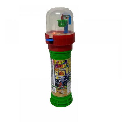 Kit 3 Tubetes Bolhaha Sabão Super Bubble com Jogo Basquete - Matoys Imagem de Kit 3 Tubetes Bolhaha Sabão Super Bubble com Jogo Basquete