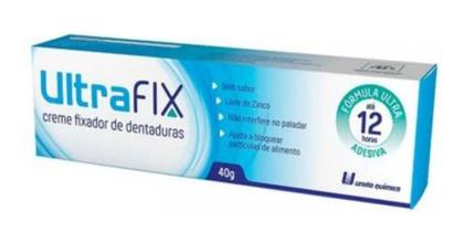 Imagem de Kit 3 Ultrafix Creme Fixador De Dentaduras 40g União Química