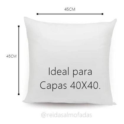 Imagem de Kit 3 UN Enchimento para Almofada Refil Polipropileno 45x45cm