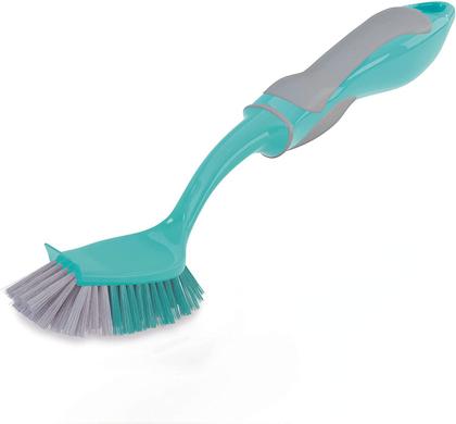 Imagem de Kit 3 Un Escova Lava Louças Cabo Anatômico C/ Raspador