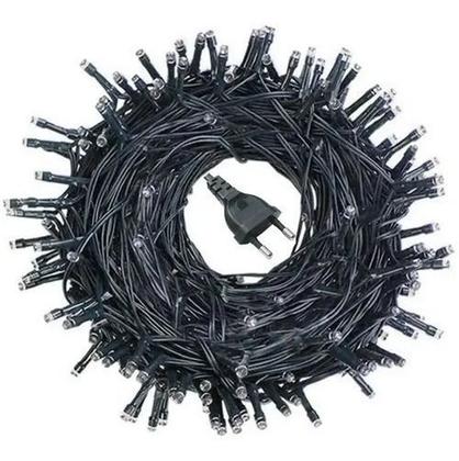 Imagem de Kit 3 Un Pisca Pisca 100 Leds Colorido 10 Mts Cada 8 Funções