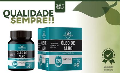 Imagem de Kit 3 Unidades de Oleo De Alho 120 Capsulas 500mg