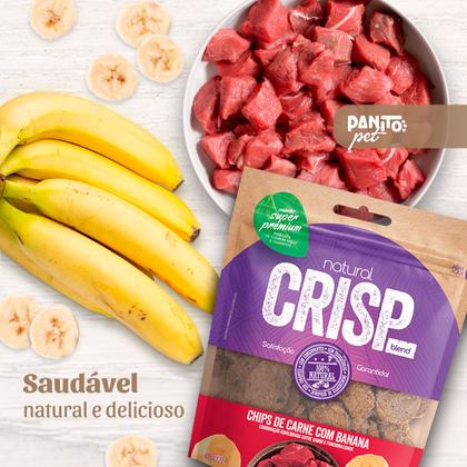 Imagem de Kit 3 Unidades Petisco Saudável para Cães Natural Crisp Blend Pet Snack Adulto Filhote Cachorro