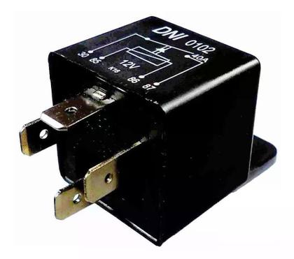 Imagem de Kit 3 unidades - relé auxiliar universal 12v e 40a - dni 0102