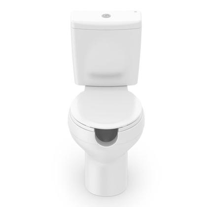 Imagem de Kit 3 Vaso Sanitário com Caixa Acoplada e Assento com Abertura Acesso Incepa