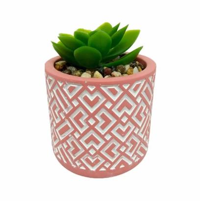 Imagem de Kit 3 Vasos Decorativos 7x8cm Sortido