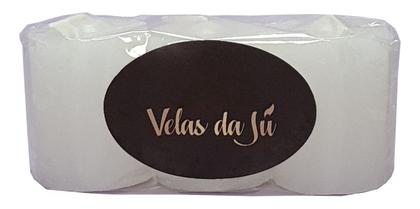 Imagem de Kit 3 Velas Aromáticas Perfumadas Com Aroma De Lavanda