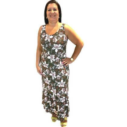 Imagem de Kit 3 Vestido Longo Feminino Plus Size Soltinho Versátil - Felicity