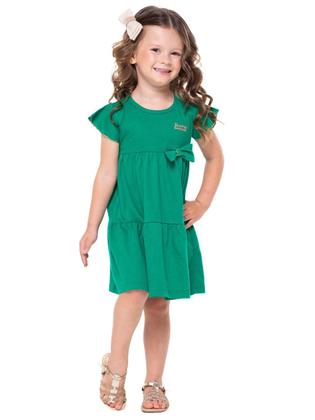 Imagem de Kit 3 Vestidos bebê Menina Verão Três Marias Com Laço Kit Sortido bebê menina dias quentes