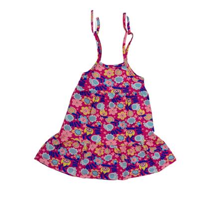 Imagem de Kit 3 Vestidos de Alcinha Infantil Roupa Menina Verão Estampado Sortidos