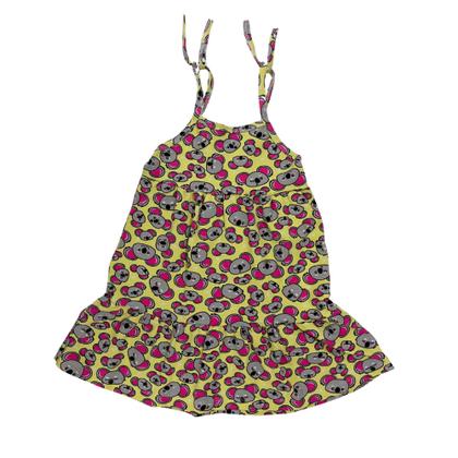 Imagem de Kit 3 Vestidos de Alcinha Infantil Roupa Menina Verão Estampado Sortidos