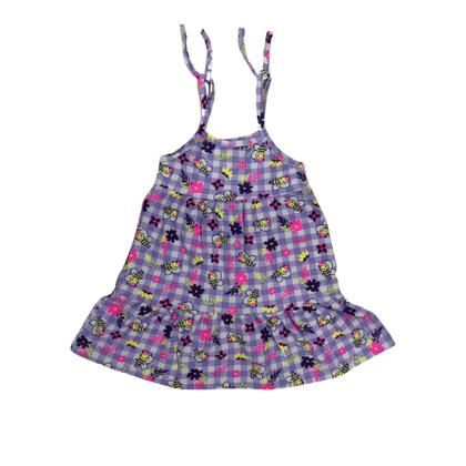 Imagem de Kit 3 Vestidos de Alcinha Infantil Roupa Menina Verão Estampado Sortidos