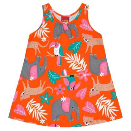 Imagem de Kit 3 Vestidos Infantil Menina Verão Moda Kyly 