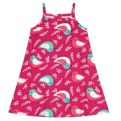 Imagem de Kit 3 Vestidos Kyly Infantil Menina Verão Confortável Sofisticado Moderno