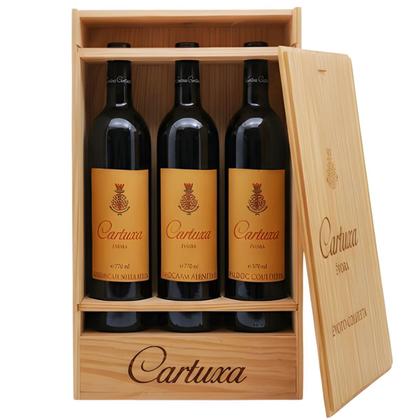 Imagem de Kit 3 Vinhos Tinto Português Cartuxa Colheita 750ml