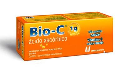 Imagem de Kit 3 Vitamina Bio-C Ácido ascórbico 10cmp - União Química