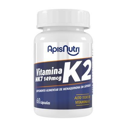 Imagem de Kit 3 Vitamina K2 Apisnutri 60 cápsulas