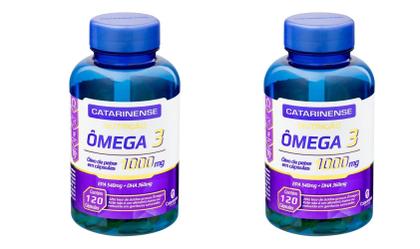 Imagem de Kit 3 Vitamina Ômega 3 120 Cápsulas - Catarinense