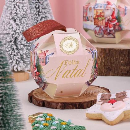 Imagem de Kit 3 Wax Melts Natal Bolinha do Noel Pastilhas Aromática Artesaly Natalino