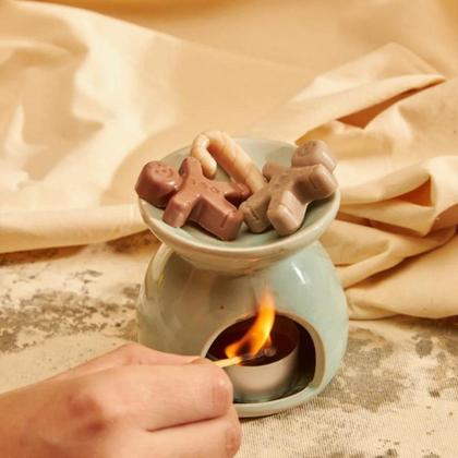 Imagem de Kit 3 Wax Melts Natal Bolinha do Noel Pastilhas Aromática Artesaly Vinho do Porto