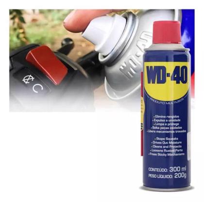 Imagem de Kit 3 Wd40 Óleo Spray Multiuso Desengripante Lubrifica 300ml