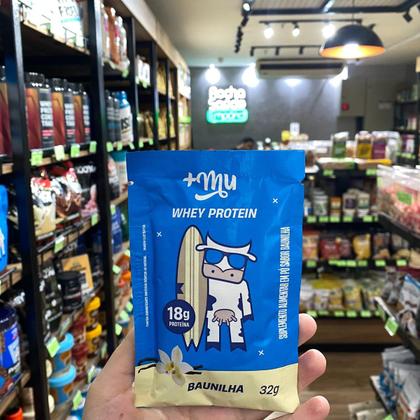 Imagem de Kit 3 whey protein concentrado sache baunilha 20g proteina 37g +mu